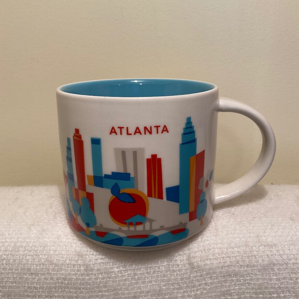 Starbucks Atlanta You Are Here Collection Mug 14 oz 2012